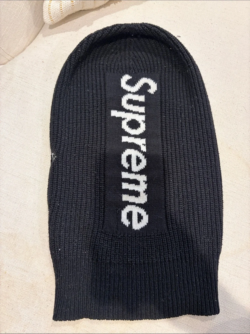 supreme new era balaclava black box logo black